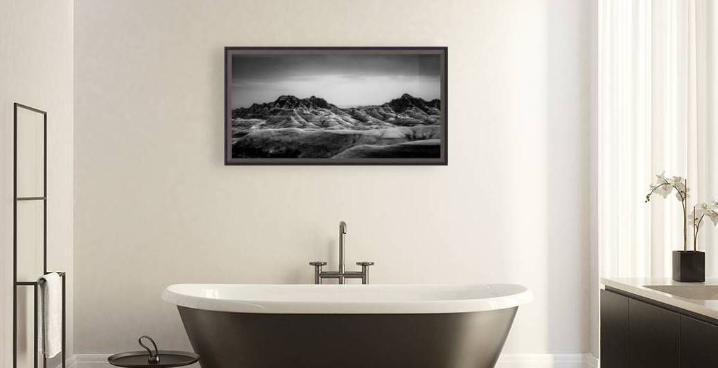 Shadows of the Earth: A Badland Peaks Driveby by Dream World Images