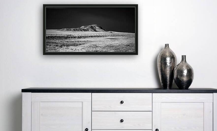 Shadows of the Earth: Lone Hill outside the Badlands by Dream World Images