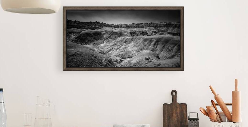 Shadows of the Earth: Sculpted Earth in the Badlands by Dream World Images