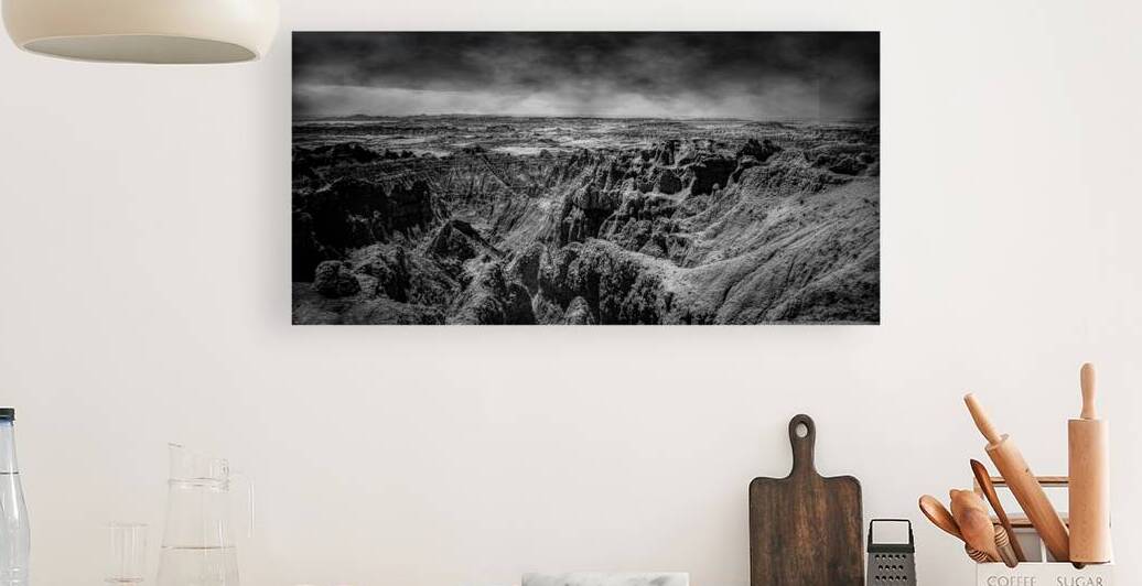 Shadows of the Earth: A Canyon Dream in the Badlands by Dream World Images
